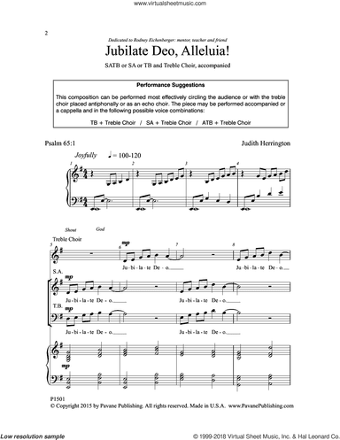 Jubilate Deo, Alleluia!