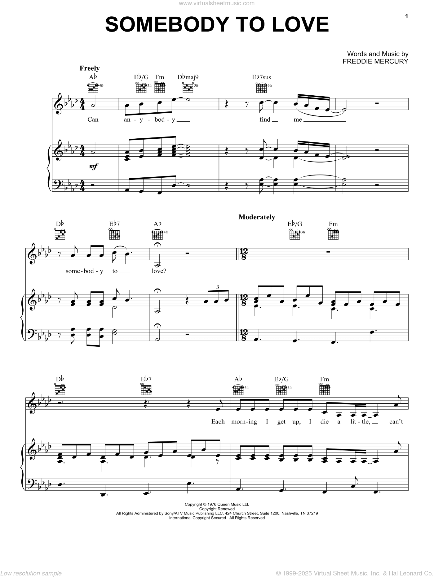 Somebody To Love (from Happy Feet)