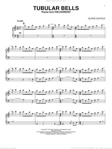 Tubular Bells, (intermediate)