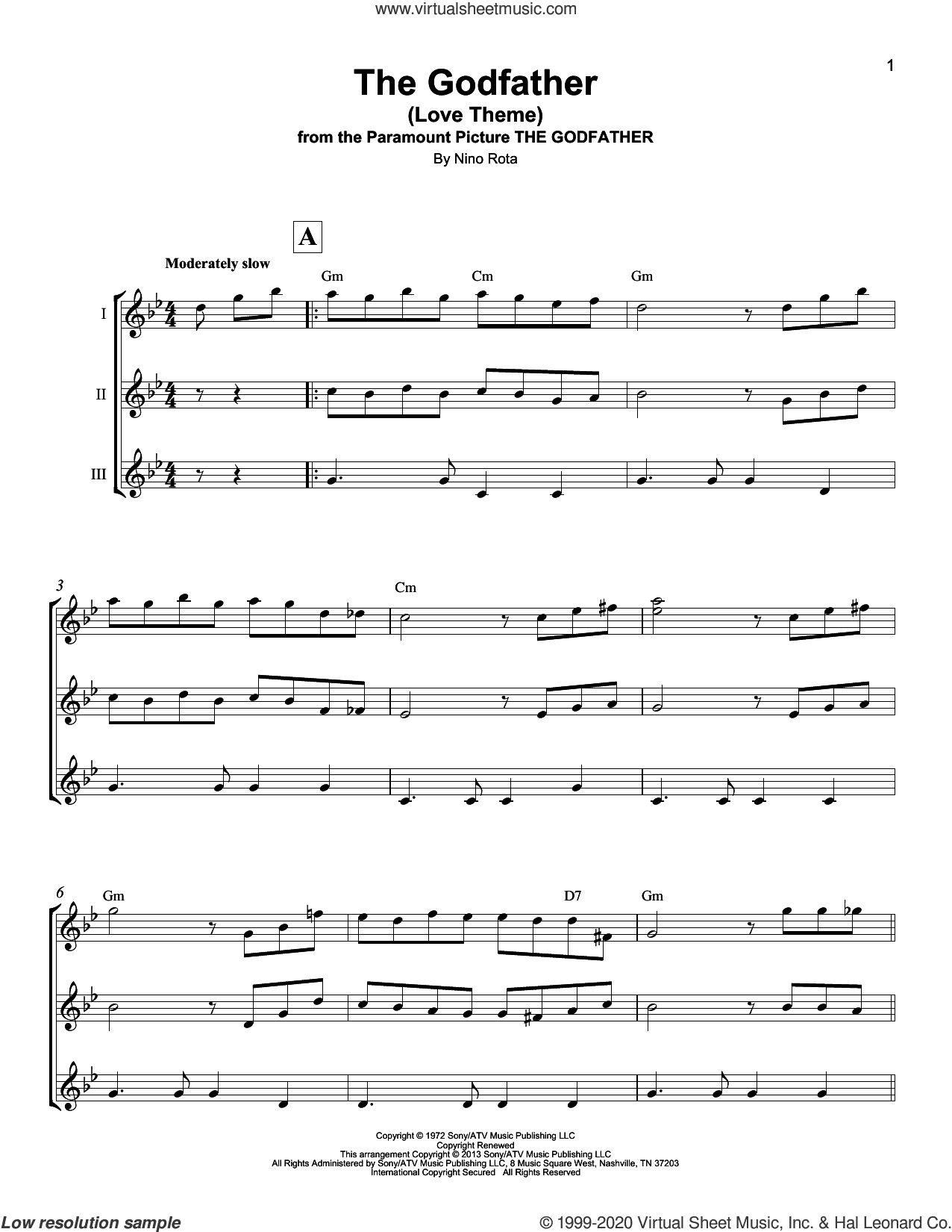 The Godfather (Love Theme)