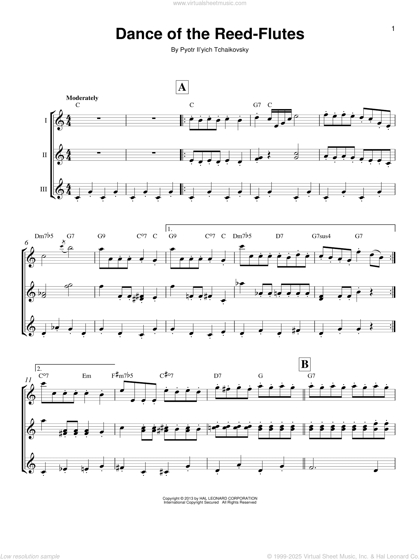 Dance Of The Reed-Flutes (from The Nutcracker)