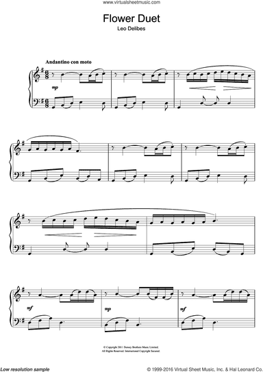 Flower Duet (from Lakme)