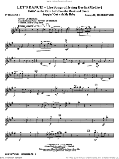 Let's Dance!, the songs of irving berlin (medley)