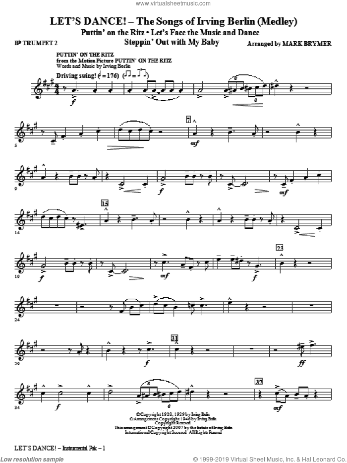 Let's Dance!, the songs of irving berlin (medley)