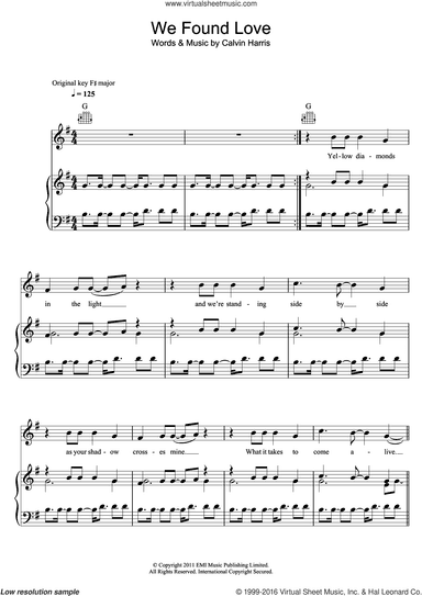 We Found Love (featuring Calvin Harris)