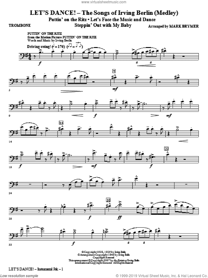 Let's Dance!, the songs of irving berlin (medley)