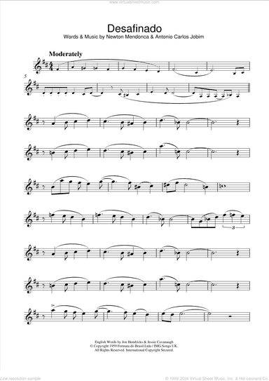 Desafinado (Slightly Out Of Tune)