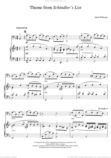 Theme From Schindler's List
