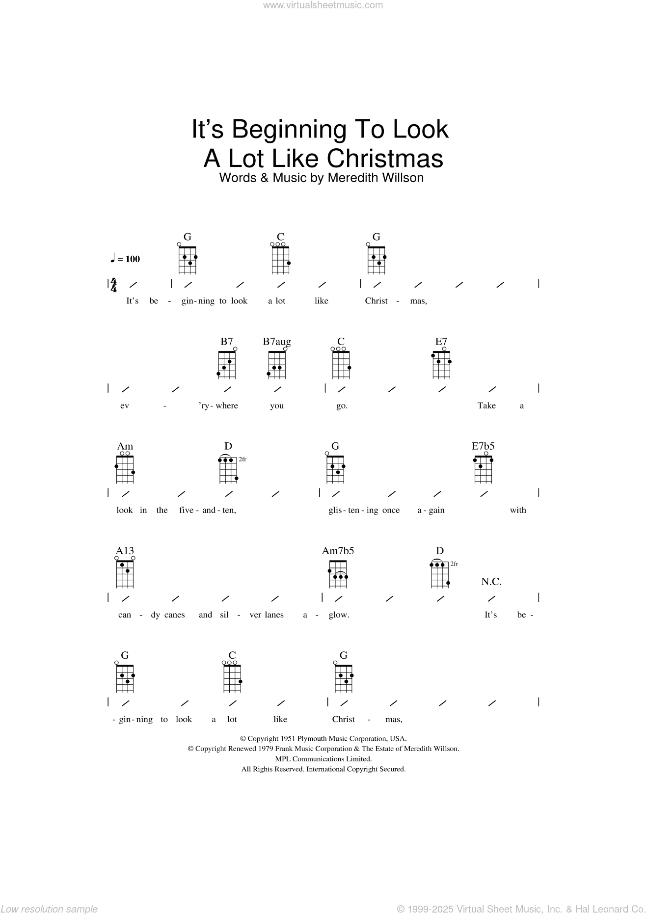 It's Beginning To Look A Lot Like Christmas