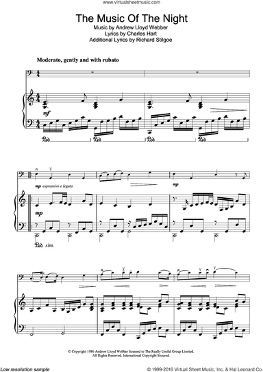 The Music Of The Night (from The Phantom Of The Opera)