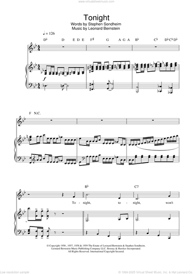 Tonight (from West Side Story)