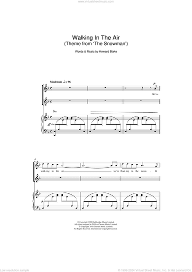 Walking In The Air (theme from The Snowman)