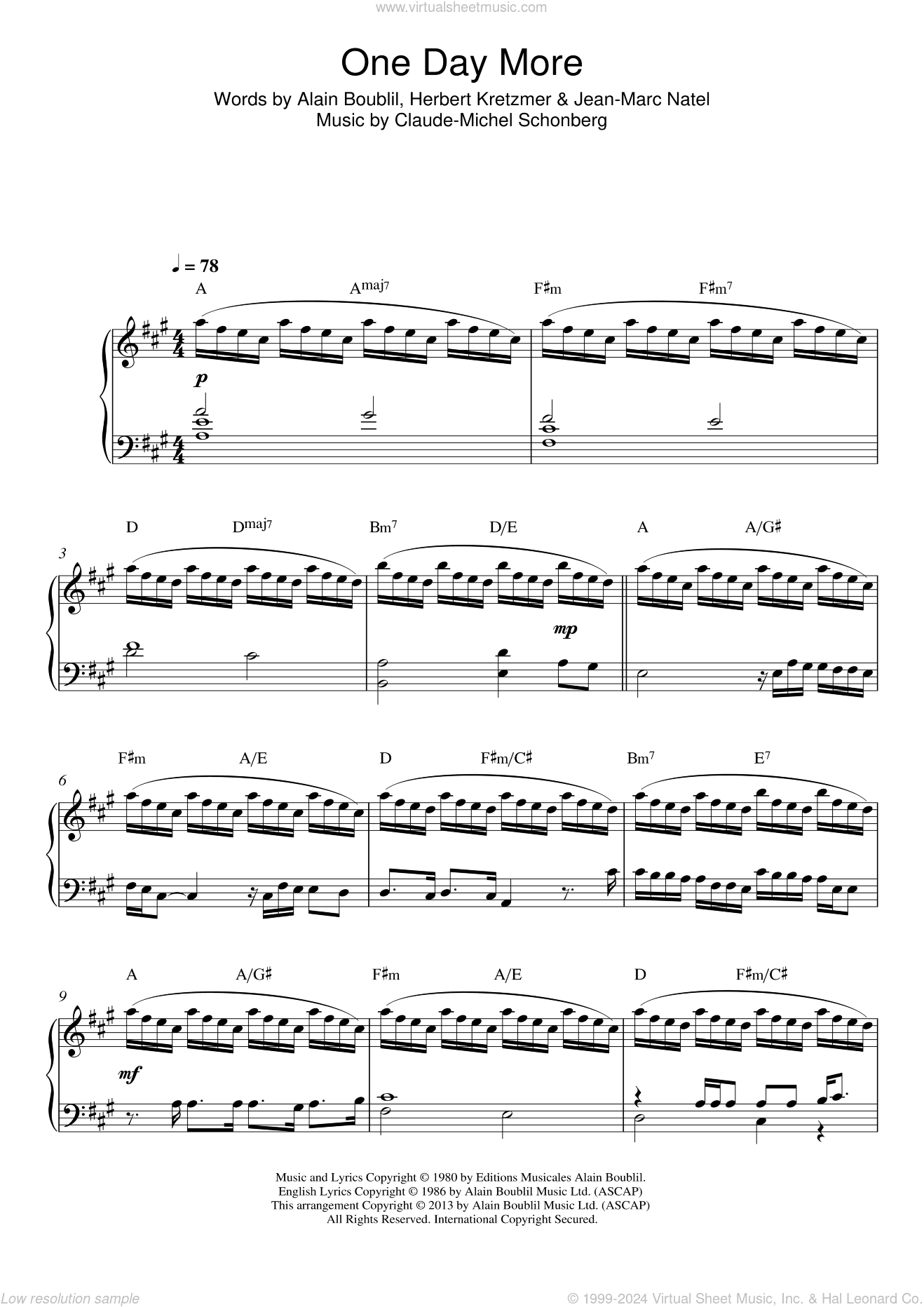 One Day More (from Les Miserables)