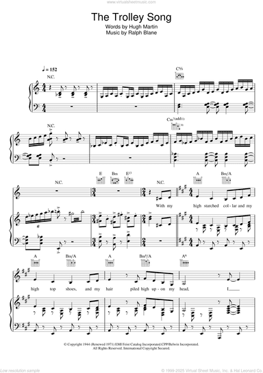 The Trolley Song (from 'Meet Me In St. Louis')