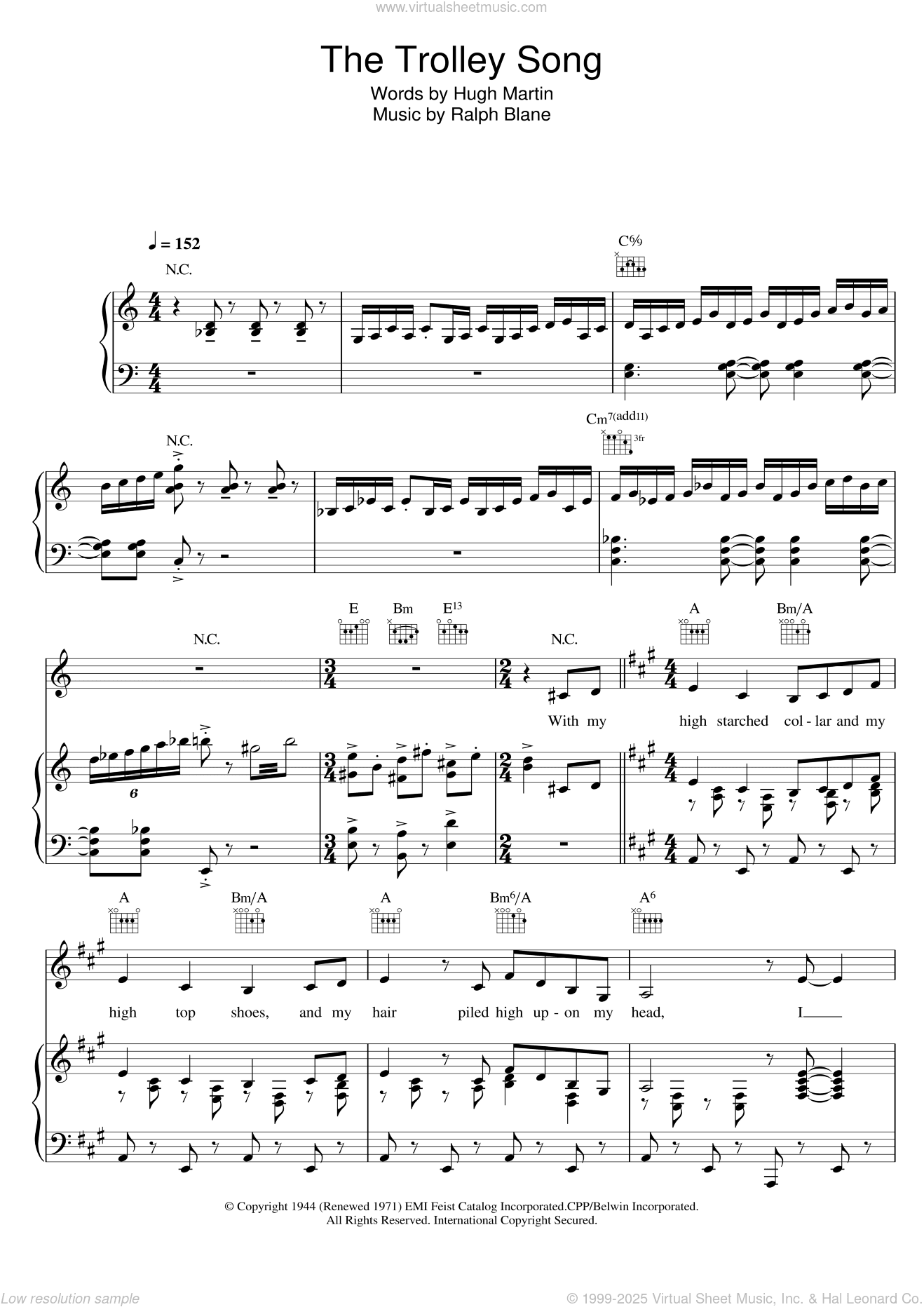The Trolley Song (from 'Meet Me In St. Louis')