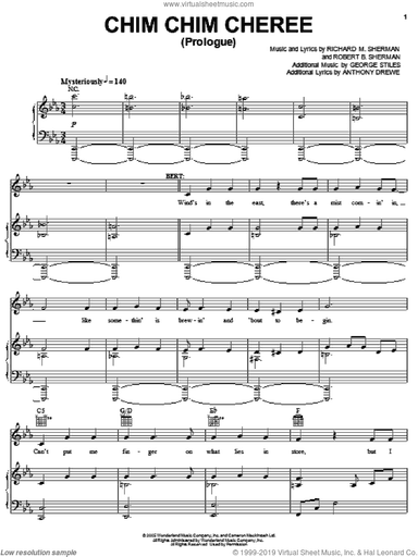 Prologue / Chim Chim Cher-ee
