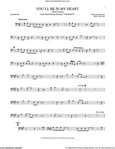 You'll Be In My Heart (Pop Version) (from Tarzan)