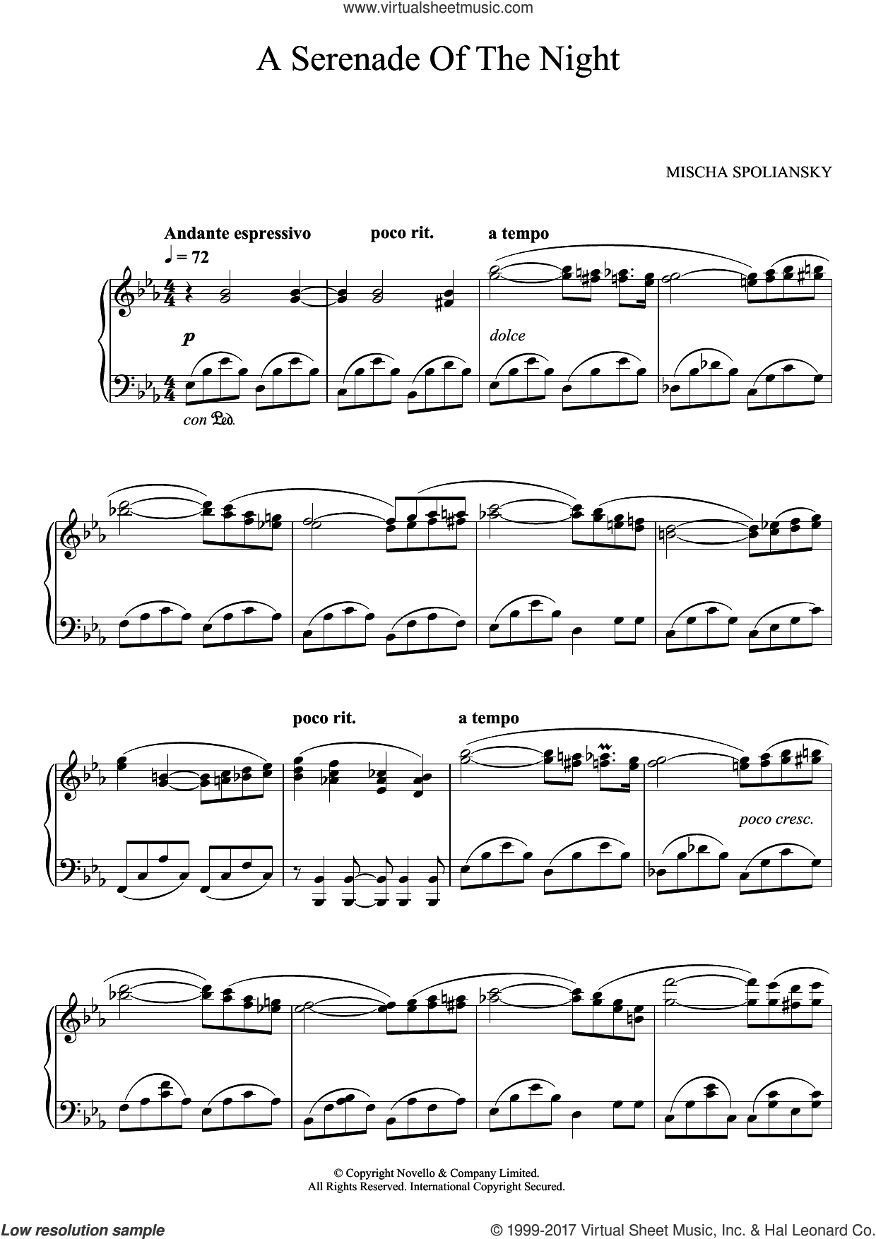 A Serenade Of The Night