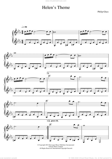 Helen's Theme (from Candyman Suite)