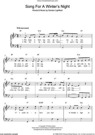 Song For A Winter's Night