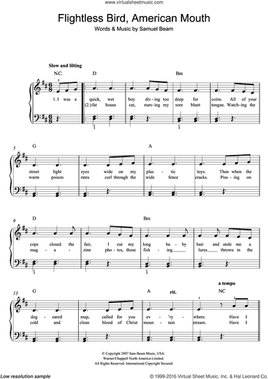 Flightless Bird, American Mouth