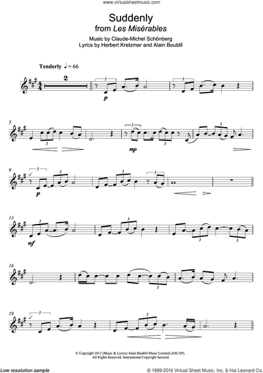 Suddenly (from Les Miserables The Movie)