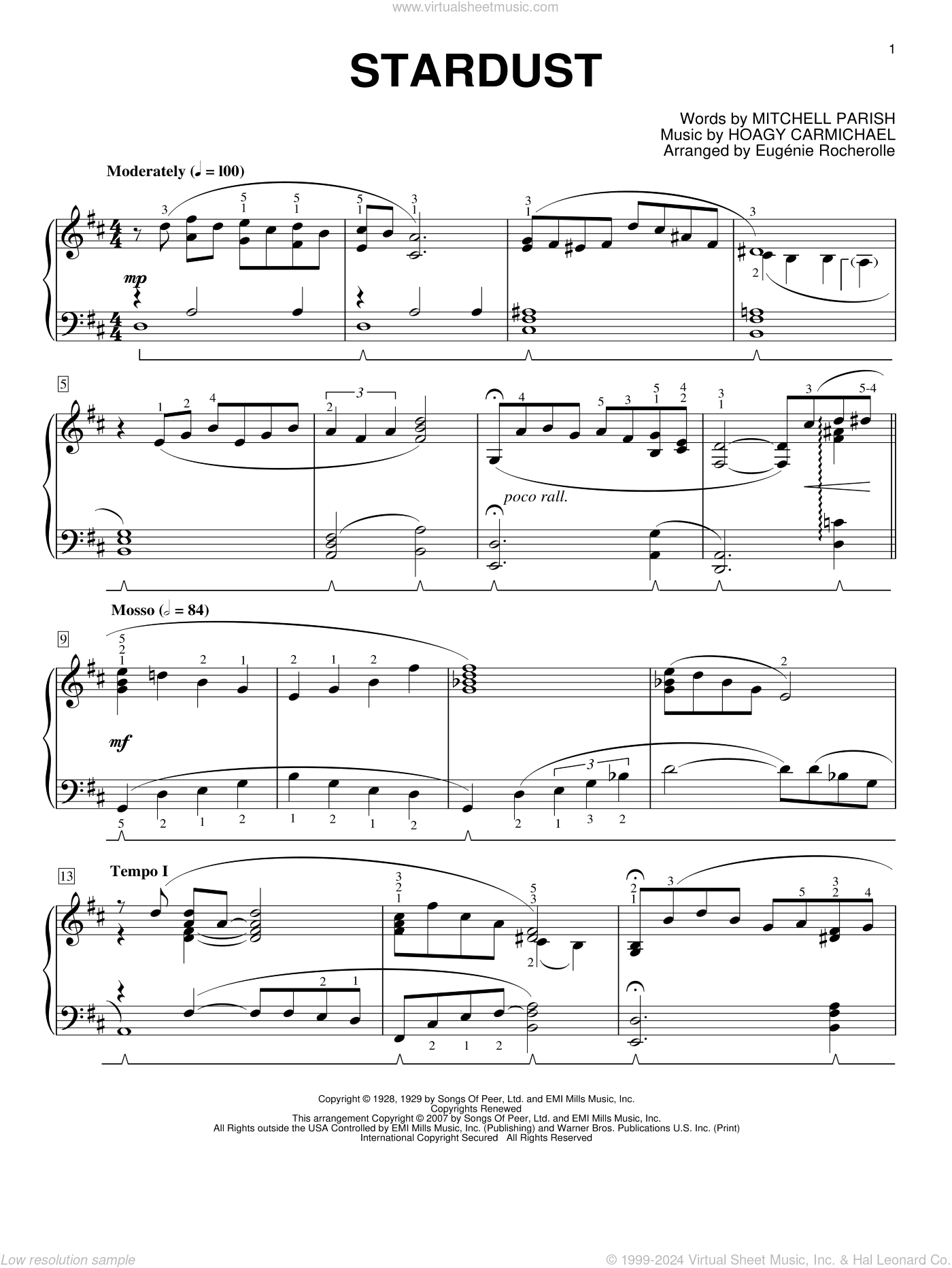 Stardust, (intermediate)