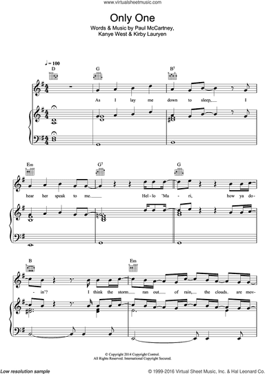 Only One (featuring Paul McCartney)