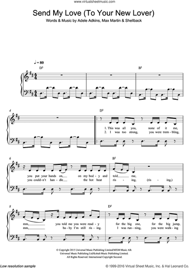 Send My Love (To Your New Lover)