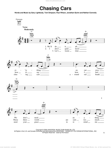 Chasing Cars