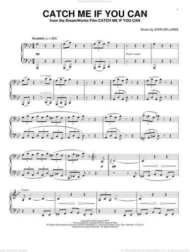 Catch Me If You Can, (intermediate)