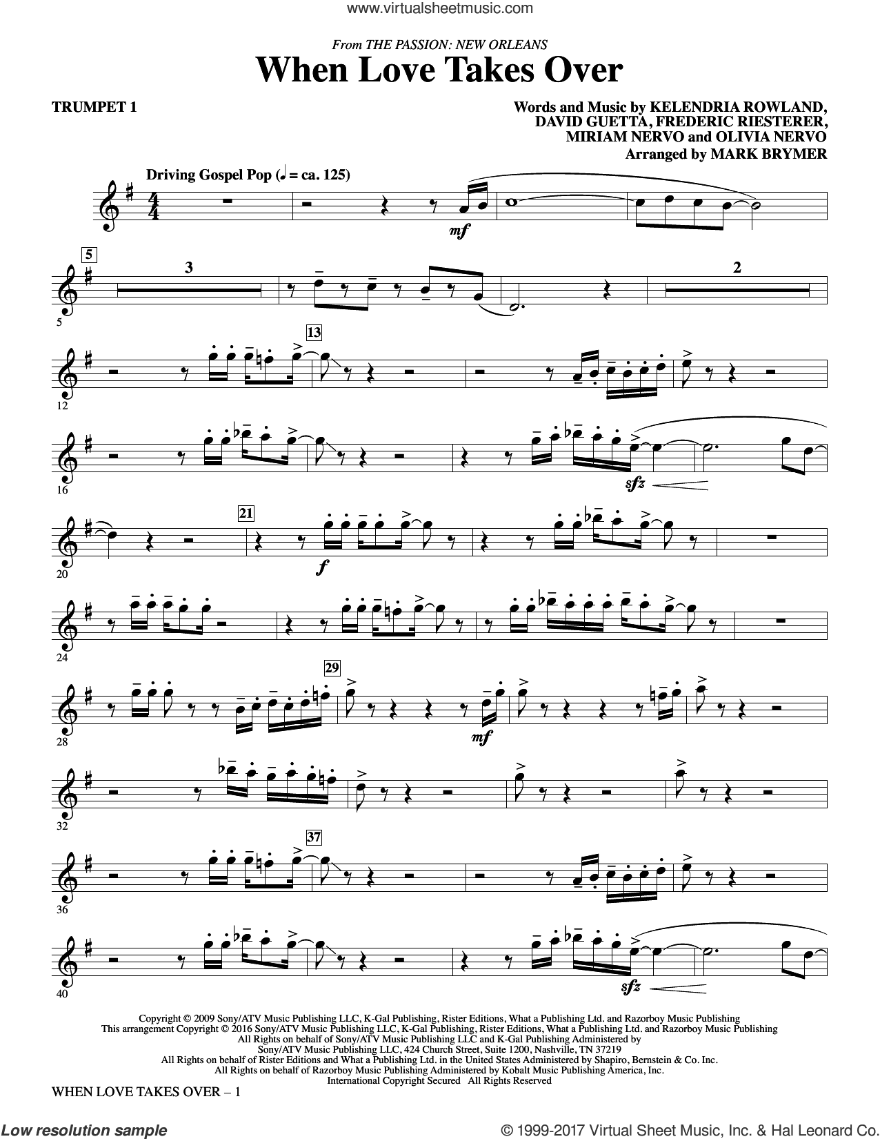 When Love Takes Over (from The Passion: New Orleans)