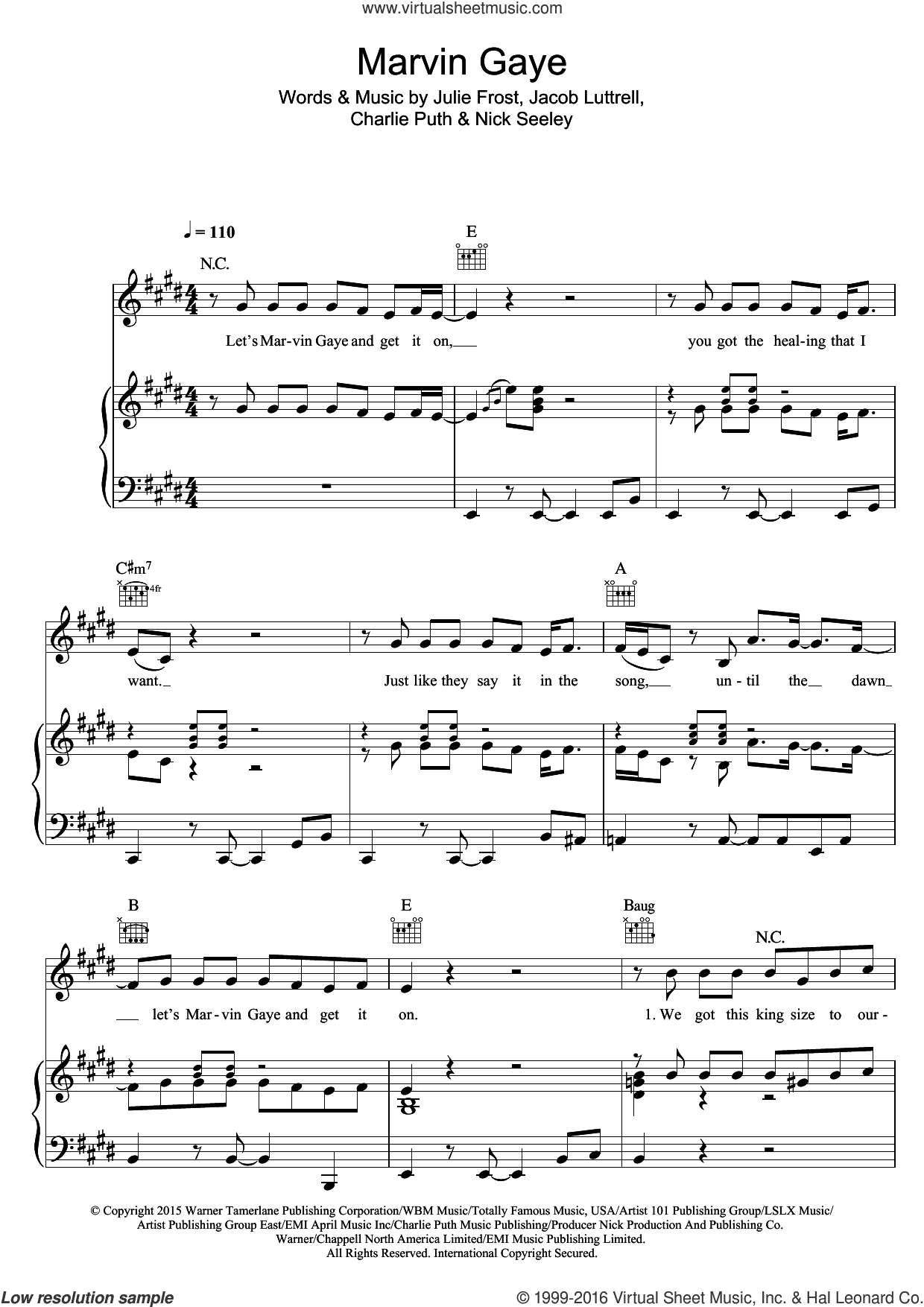 Marvin Gaye (featuring Meghan Trainor)