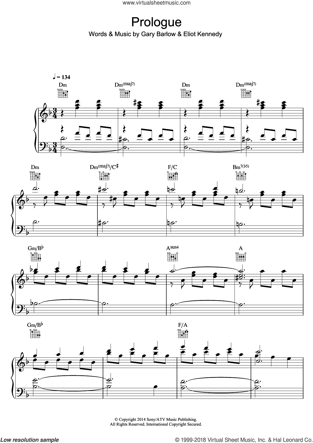 Prologue (from 'Finding Neverland')