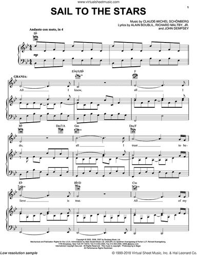 Sail To The Stars (from The Pirate Queen)