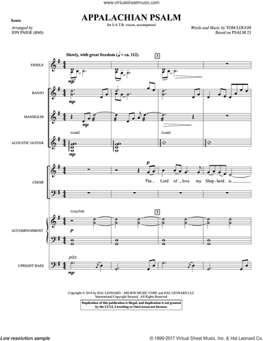 Appalachian Psalm (COMPLETE)