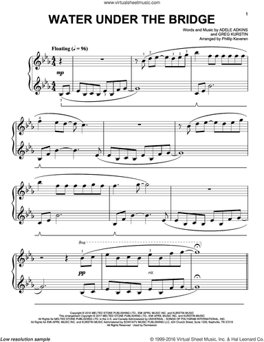 Water Under The Bridge [Classical version] (arr. Phillip Keveren)