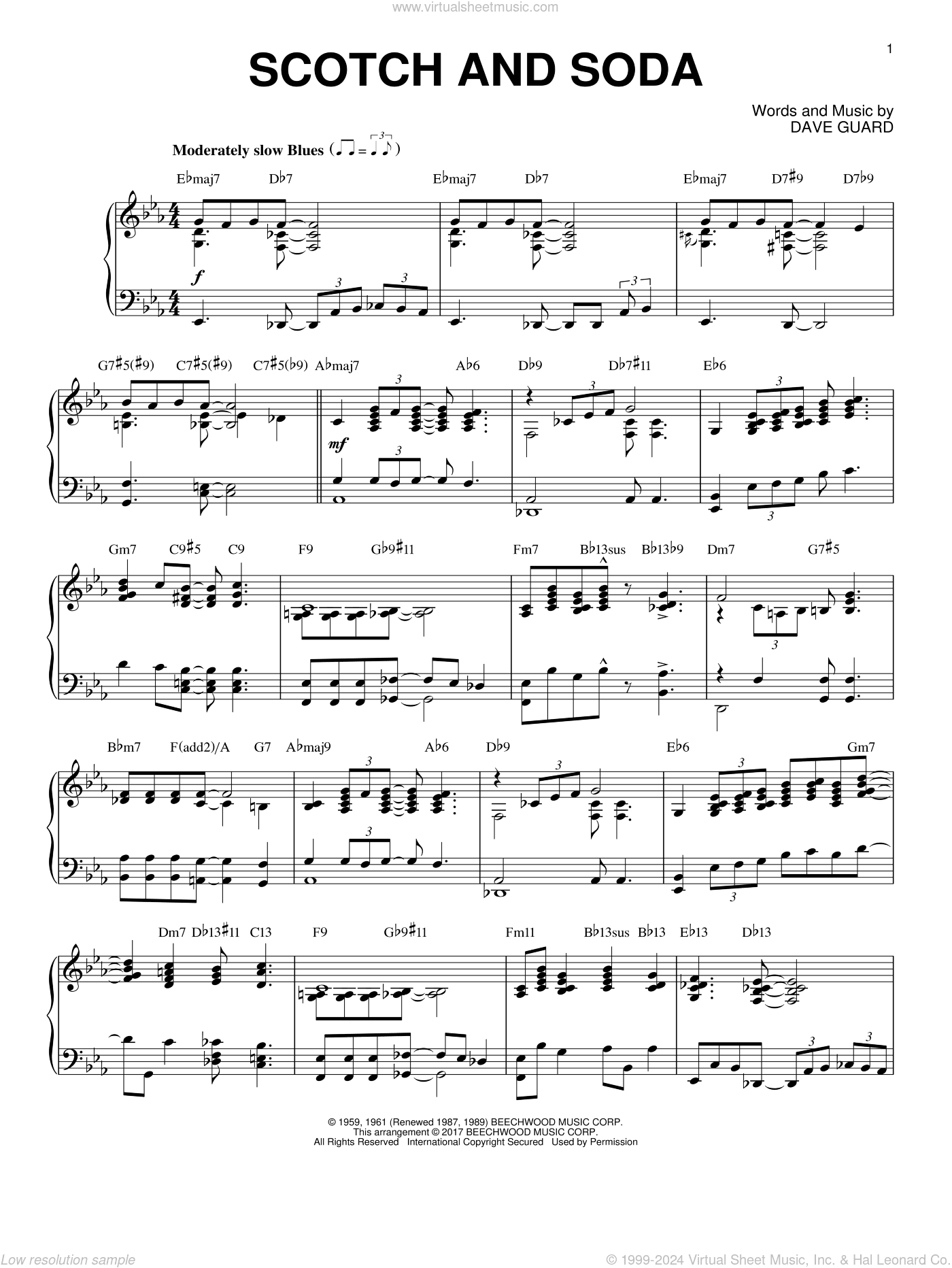 Scotch And Soda [Jazz version]