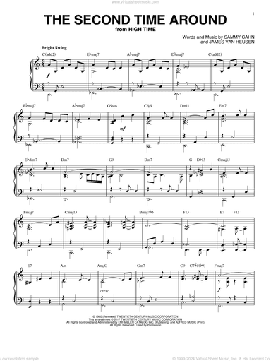 The Second Time Around [Jazz version]