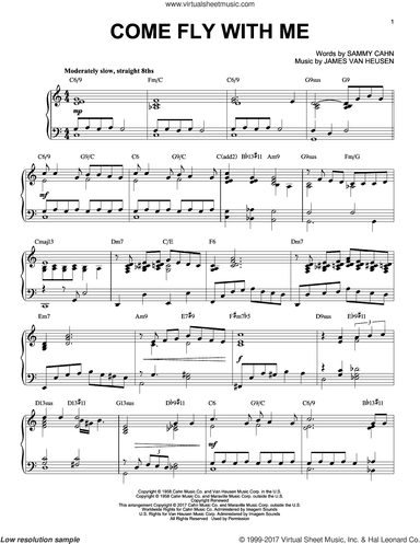 Come Fly With Me [Jazz version]