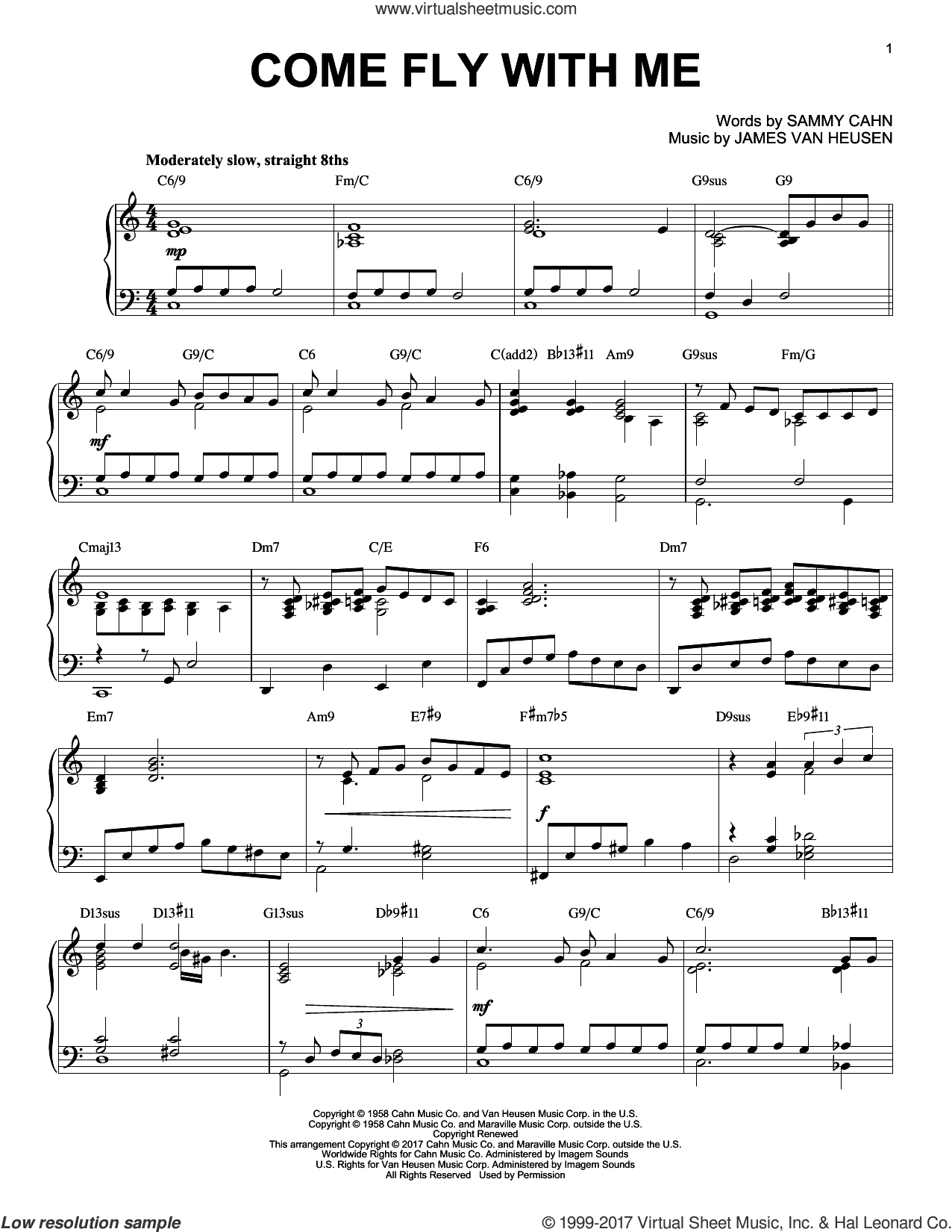 Come Fly With Me [Jazz version]