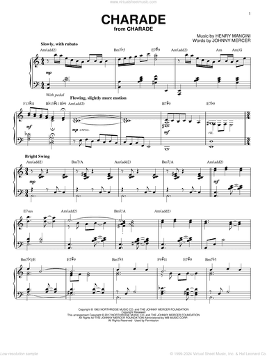 Charade [Jazz version]
