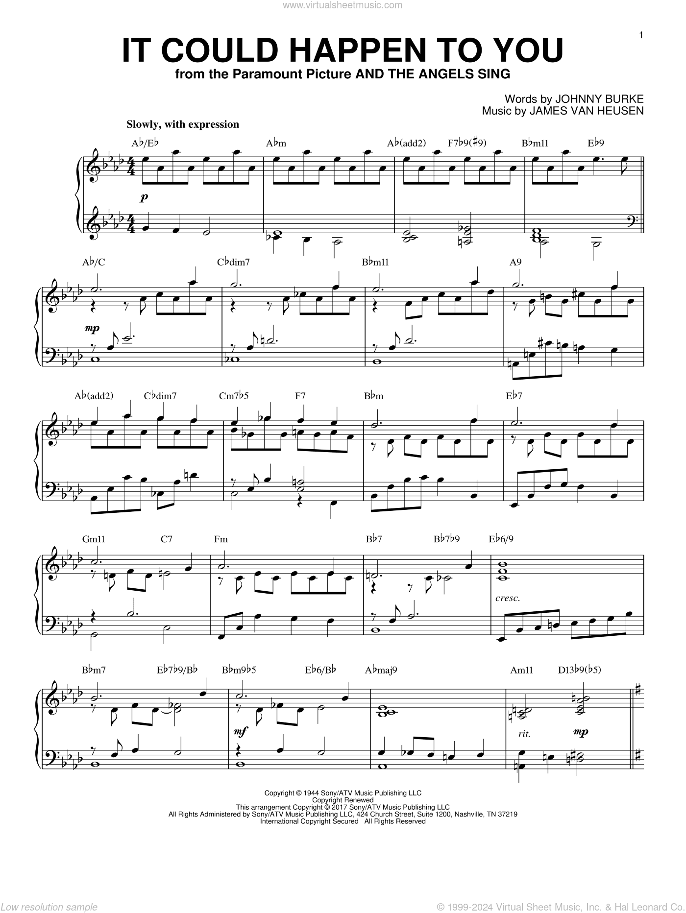 It Could Happen To You [Jazz version]