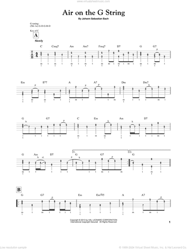 Air (Air On The G String) (arr. Mark Phillips)