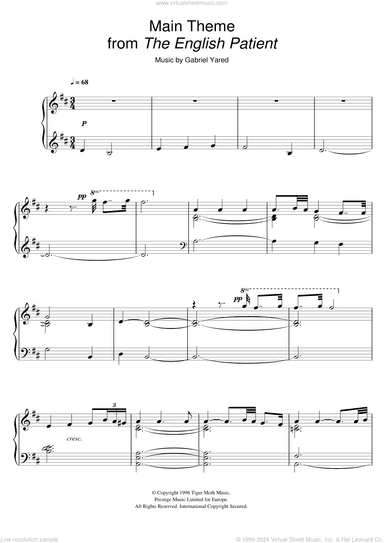 Main Theme (from The English Patient)