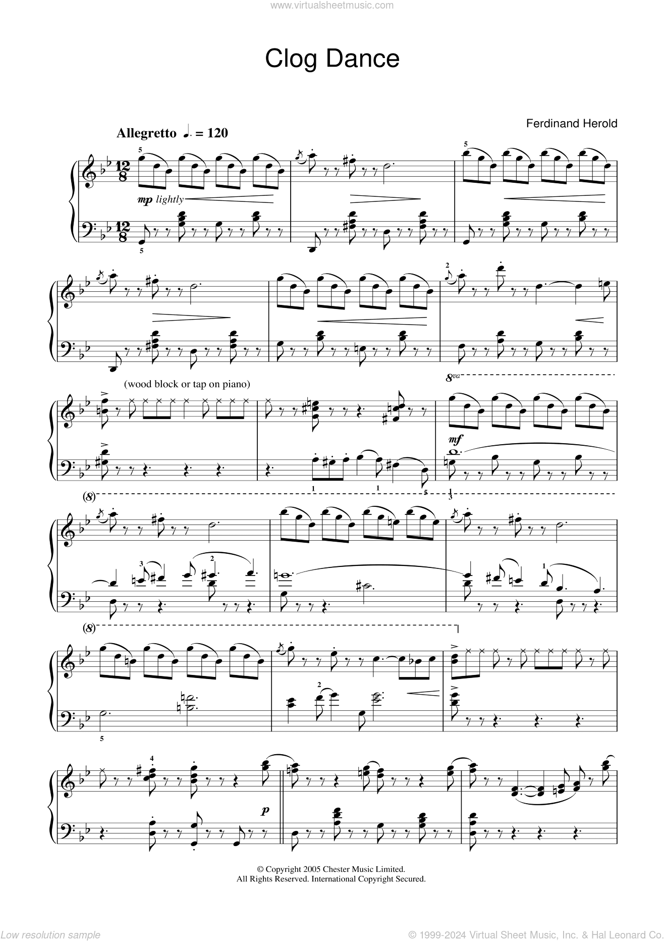 Clog Dance from La Fille Mal Gardee
