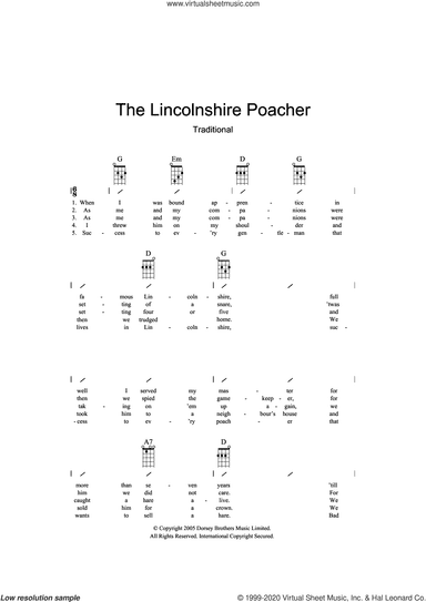 The Lincolnshire Poacher