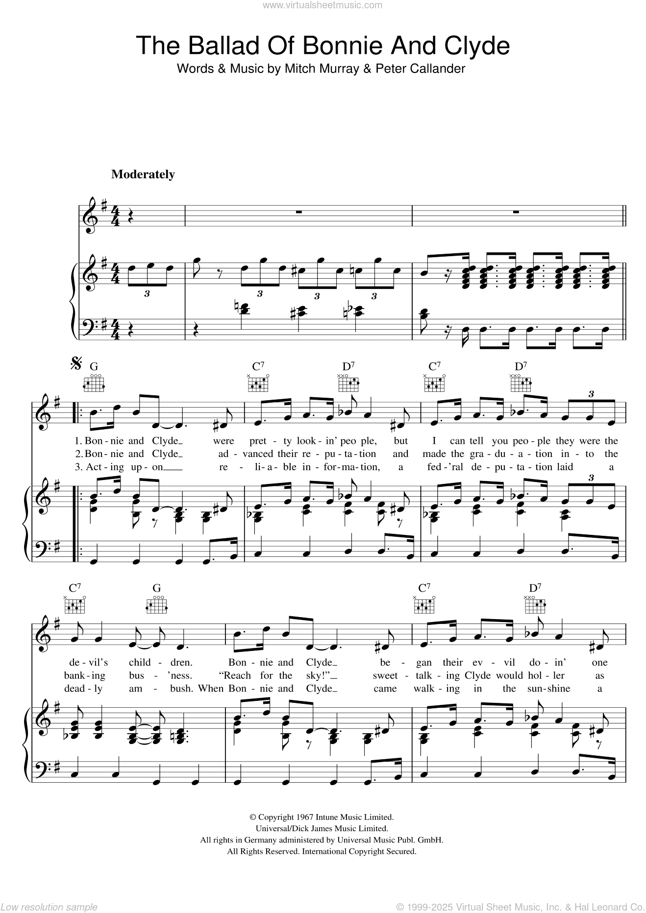 The Ballad Of Bonnie And Clyde