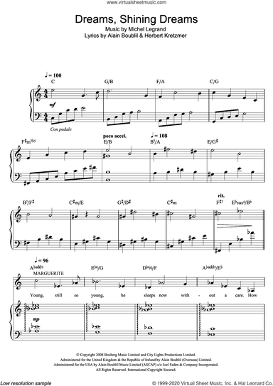 Dreams, Shining Dreams (from Marguerite)