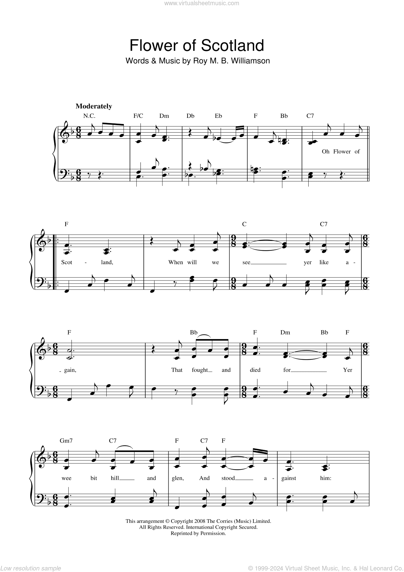 Flower Of Scotland (Unofficial Scottish National Anthem)